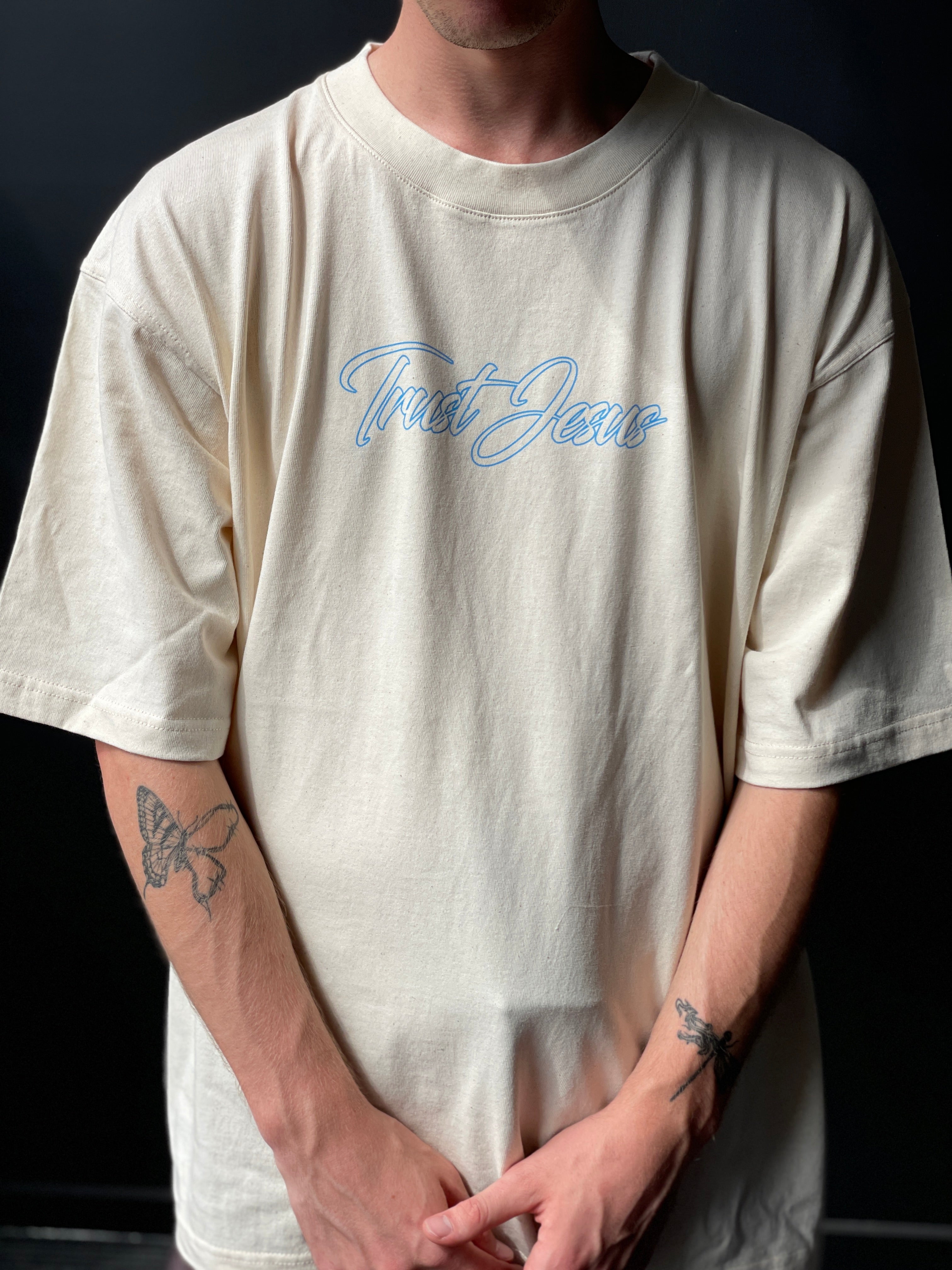 Trust Jesus - Organic Oversized Shirt